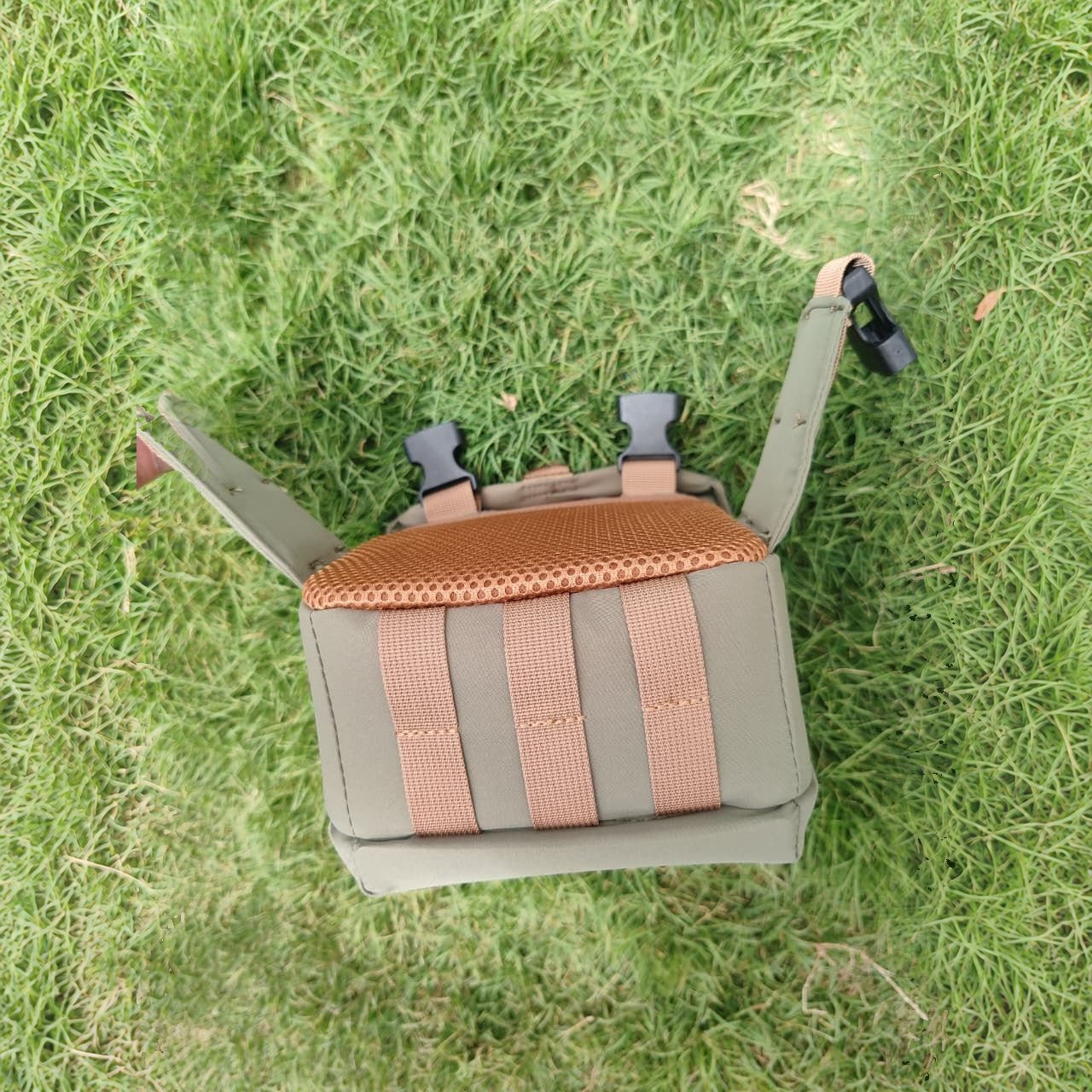 Bino Bag top and underside view